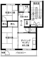 物件の間取り画像