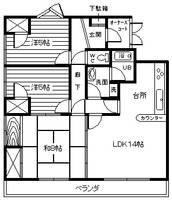物件の間取り画像