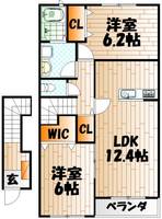 物件の間取り画像