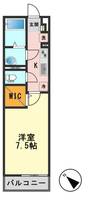 東京都江戸川区中央2(マンション)の賃貸物件の間取り