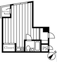 キャッスルマンション赤羽の間取り