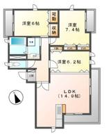 物件の間取り画像