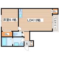 ビファイン泉中央の間取り