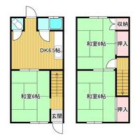 兵庫県明石市大久保町江井島(アパート)の賃貸物件の間取り