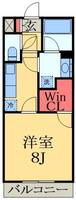千葉県市原市八幡(マンション)の賃貸物件の間取り