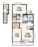 物件の間取り画像