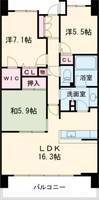 物件の間取り画像