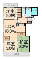 物件の間取り画像
