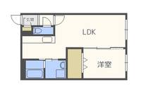 フェリオ栄通の間取り