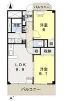 物件の間取り画像