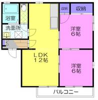 物件の間取り画像