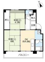 UR明石舞子の間取り
