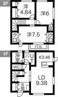 物件の間取り画像