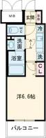 兵庫県神戸市兵庫区湊町4(マンション)の賃貸物件の間取り