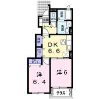 広島県広島市安芸区瀬野5(アパート)の賃貸物件の間取り