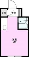 エクセレントアパートメントKNSTの間取り