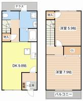 物件の間取り画像