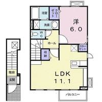埼玉県さいたま市緑区宮本2(アパート)の賃貸物件の間取り