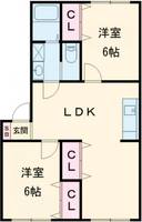 セレーノBの間取り