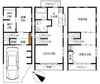 物件の間取り画像