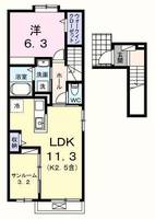 物件の間取り画像