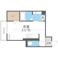 大阪府大阪市生野区鶴橋3(アパート)の賃貸物件の間取り