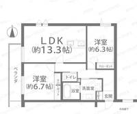 物件の間取り画像