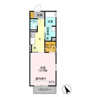 千葉県習志野市藤崎3(アパート)の賃貸物件の間取り