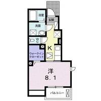 静岡県静岡市清水区高橋4(アパート)の賃貸物件の間取り