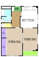物件の間取り画像