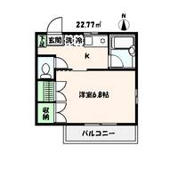 埼玉県川口市西川口4(アパート)の賃貸物件の間取り