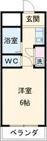 共立リライアンス四谷Vの間取り