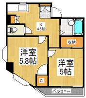 物件の間取り画像