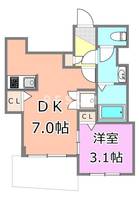 千葉県千葉市中央区松波4(マンション)の賃貸物件の間取り