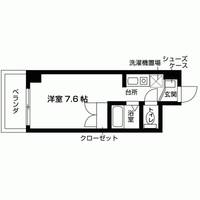 アミティ宝塚の間取り
