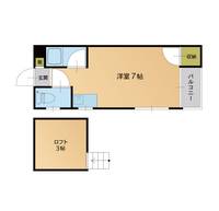 コーポサウベニールの間取り