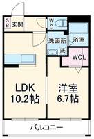 The GARDENの間取り