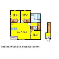 物件の間取り画像