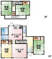 物件の間取り画像