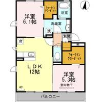 物件の間取り画像