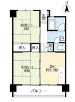 物件の間取り画像