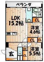 物件の間取り画像