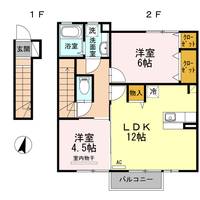 アルカンシエル B棟の間取り