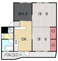 物件の間取り画像