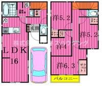 物件の間取り画像