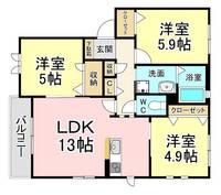 縁 A棟の間取り