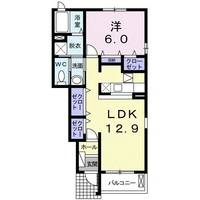 神奈川県横浜市旭区川井本町(アパート)の賃貸物件の間取り