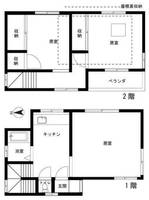 東京都杉並区和泉4(一戸建)の賃貸物件の間取り