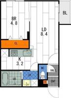 物件の間取り画像