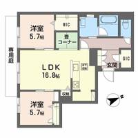 物件の間取り画像